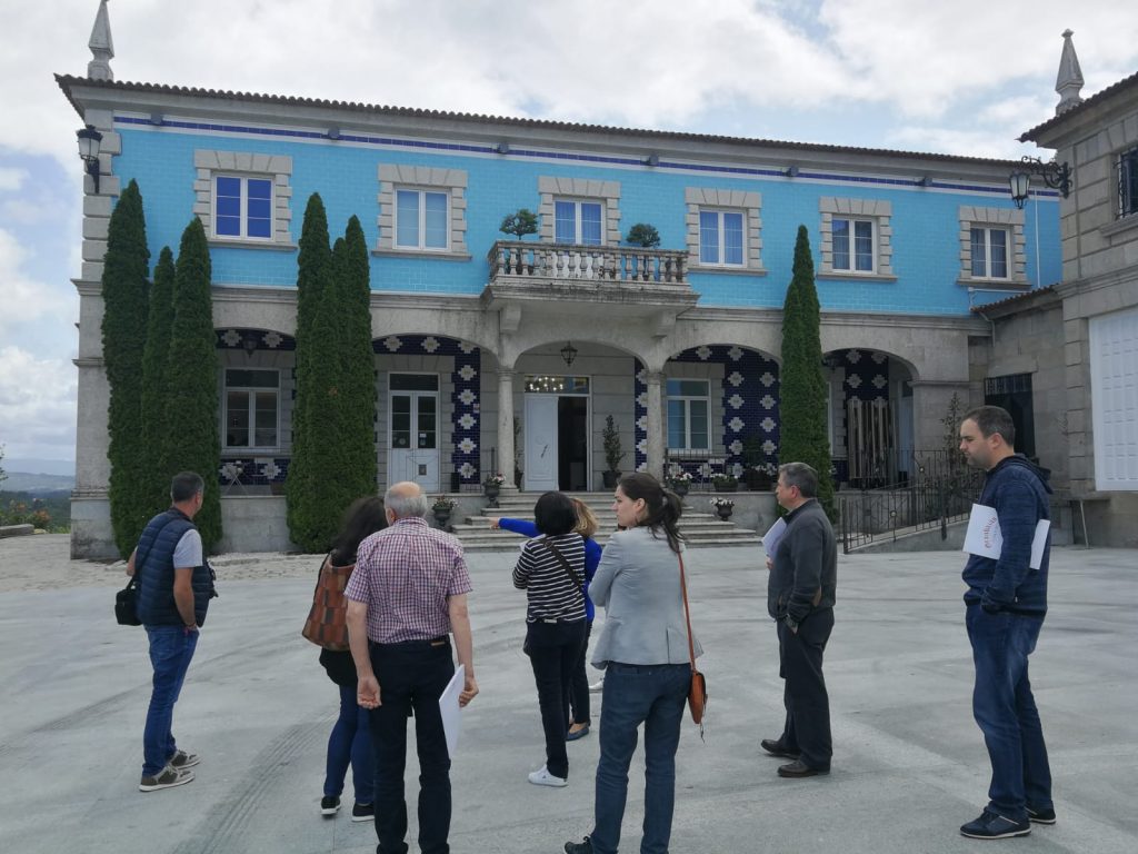 Visita a la Bodega Granbazán - Viaje de porespeccion grupo operativo sidraturismo